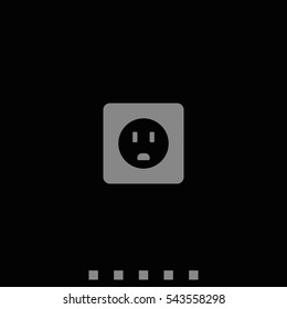 Power socket icon.