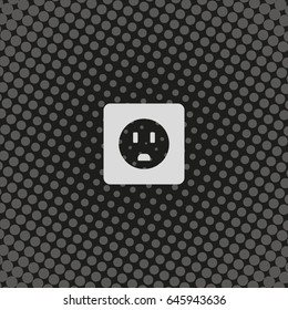 Power socket icon.
