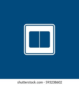 power socket icon vector