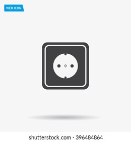power socket vector icon