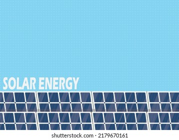 Power solar panels ,alternative clean green energy concept. Solar panels background.