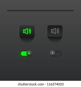 Power sound buttons