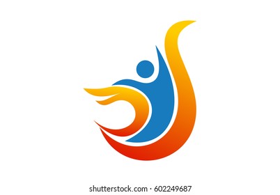 power spirit human success logo