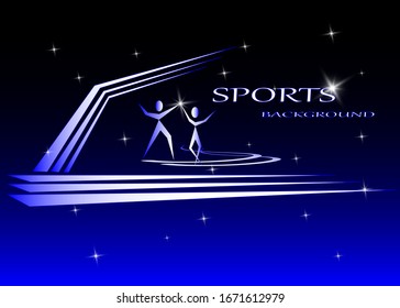 Power und Festigkeit Low-Poly-Wireframe-Banner-Vorlage. 3D starker Sportler, der mit schweren Kampfseilen mit verbundenen Punkten trainiert. Polygonal athlete Gymnastik-Training Mesh-Illustration