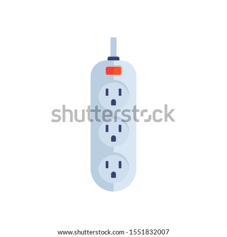 power strip icon, type B socket