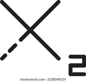 Icono de esquema de texto de estilo de energía