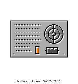 power supply electrical engineer color icon vector. power supply electrical engineer sign. isolated symbol illustration