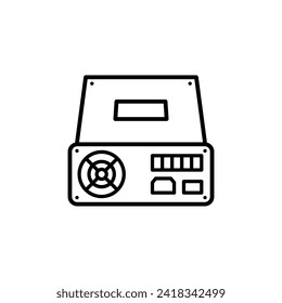 Power Supply icon vector design templates simple and modern