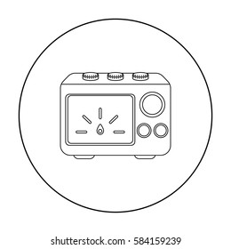 Power Supply tattoo icon outline. Single tattoo icon from the big studio outline.