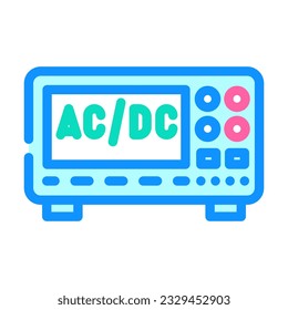 power supply tool work color icon vector. power supply tool work sign. isolated symbol illustration
