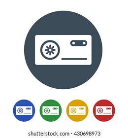 Power supply unit Icon Isolated on White Background.vector illustration icon