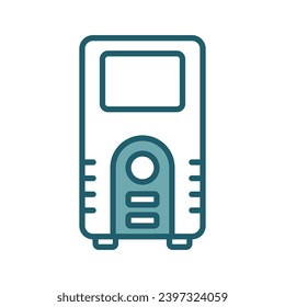power supply UPS icon vector design template simple and clean