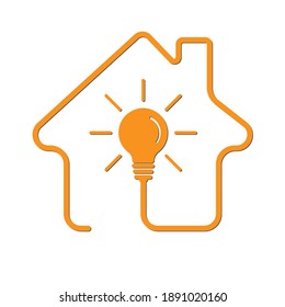 Power supply, utility icon. Vector stock illustration, flat style
