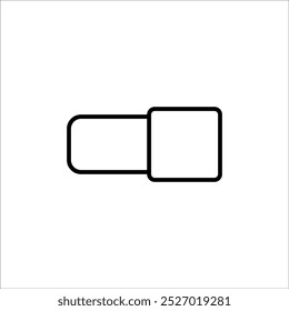 Alternância de botão liga/desliga no plano de fundo transparente
