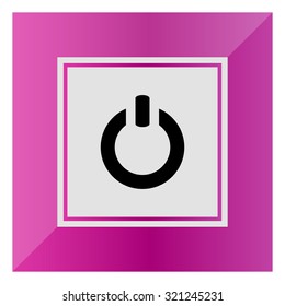 Power symbol icon