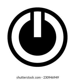 Power Symbol Vector Icon