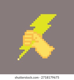 Power Thunder Dibujar pixel art