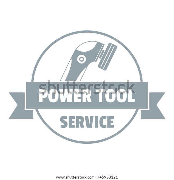 Power tool car logo. Simple illustration of power\
tool car vector logo for\
web