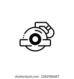 Power tool for precise cutting icons