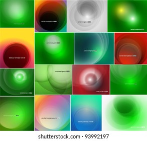Power of transparent light. Business concept background, card or banner set. (ideal for brochure, catalog, flyer cover designs)