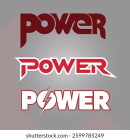 Power typography is bold, strong, and commanding. It exudes confidence and impact.