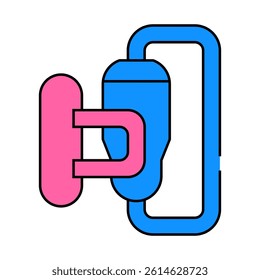 power unit line icon vector. power unit sign. isolated symbol illustration