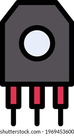 power vector colour line  icon