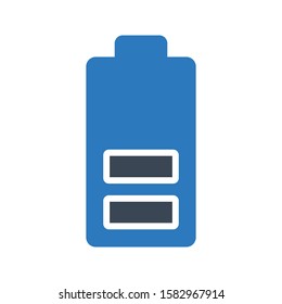 power vector glyph color icon 