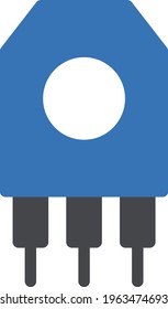 power vector glyph colour icon