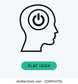 Power vector icon