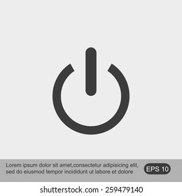 Power vector icon