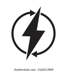 power vector icon illustration on white background