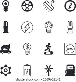 power vector icon set such as: generation, gasoline, automotive, painting, atom, efficient, connect, abstract, ideas, healthy, club, toxic, contemporary, walk, radioactivity, future, uk, healthcare