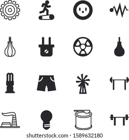 power vector icon set such as: saving, engine, steroids, percent, current, treadmill, thunderbolt, work, clean, style, glowing, build, diet, dutch, bar, disaster, wing, wind, teamwork, transmission