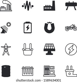 power vector icon set such as: classification, lifestyle, off-road, crude, elements, fitness, alkaline, ampere, square, horseshoe, exercise, filling, strength, athletic, shape, cable, speed, portable