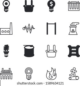 power vector icon set such as: auto, challenge, saving, loss, explosion, cartoon, fat, rings, thunderbolt, voltage, portable, flame, fiery, gymnastic, blue, passion, marketing, burst, vs, full