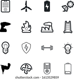 power vector icon set such as: lawn, recharge, farmer, solution, propeller, ripper, keypad, farm, soil, full, oil, flex, emblem, fill, wireless, human, one, phone, center, eco, program, protection