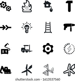 power vector icon set such as: low, cord, raise, real, usb, hammer, yellow, communication, stair, logo, rotate, flame, wildfire, earth, distribution, supply, heat, hand, lifting, glass, switch