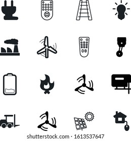 power vector icon set such as: loader, saw, vintage, jig, save, refinery, motor, farm, color, socket, rotating, press, cord, motion, forklift, full, camp, plug, eco, off, warm, set, drawing, lamp