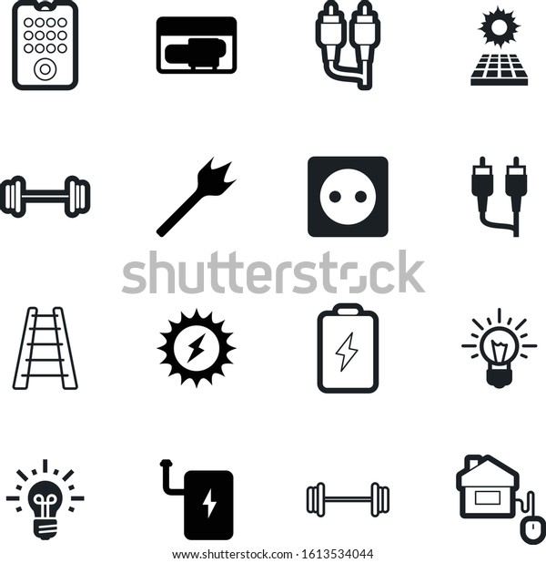 power vector icon set such as: car, emergency,\
entertainment, charger, business, engine, security, green, phone,\
mouse, controller, sunlight, service, resource, generator, off,\
organic, instrument