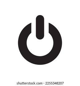 Power vector icon. Switch on off icon. Shutdown vector icon. EPS 10 vector sign. Studio background.