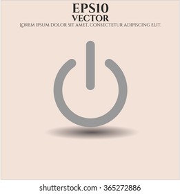Icono o símbolo del vector de potencia