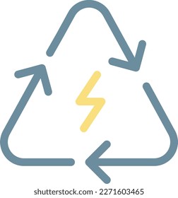 power  Vector illustration on a transparent background. Premium quality symmbols. Line Color vector icons for concept and graphic design. 