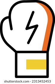 power Vector illustration on a transparent background. Premium quality symmbols. Line Color vector icons for concept and graphic design.