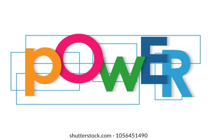 Power vector letters
