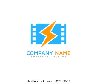 Power Video Logo Design Template
