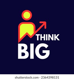 The Power of Vision: Think Big, typography and icon Design