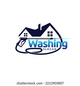 Power Wash Logo, Washing Logo Design