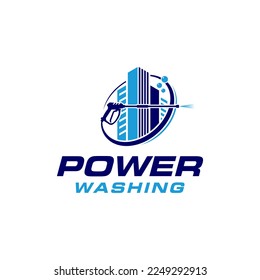 Logo-Design für Energiewäsche, Vektorgrafik-Vorlage