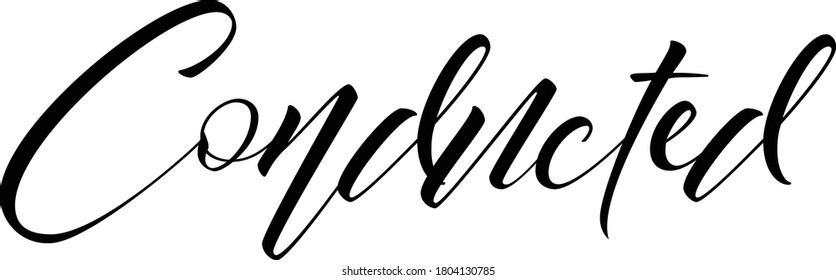Power word and action text. Only one single word. Printable graphic tee. Design doodle for print. Vector illustration. Colorful. Hand drawn calligraphy style. Black and white